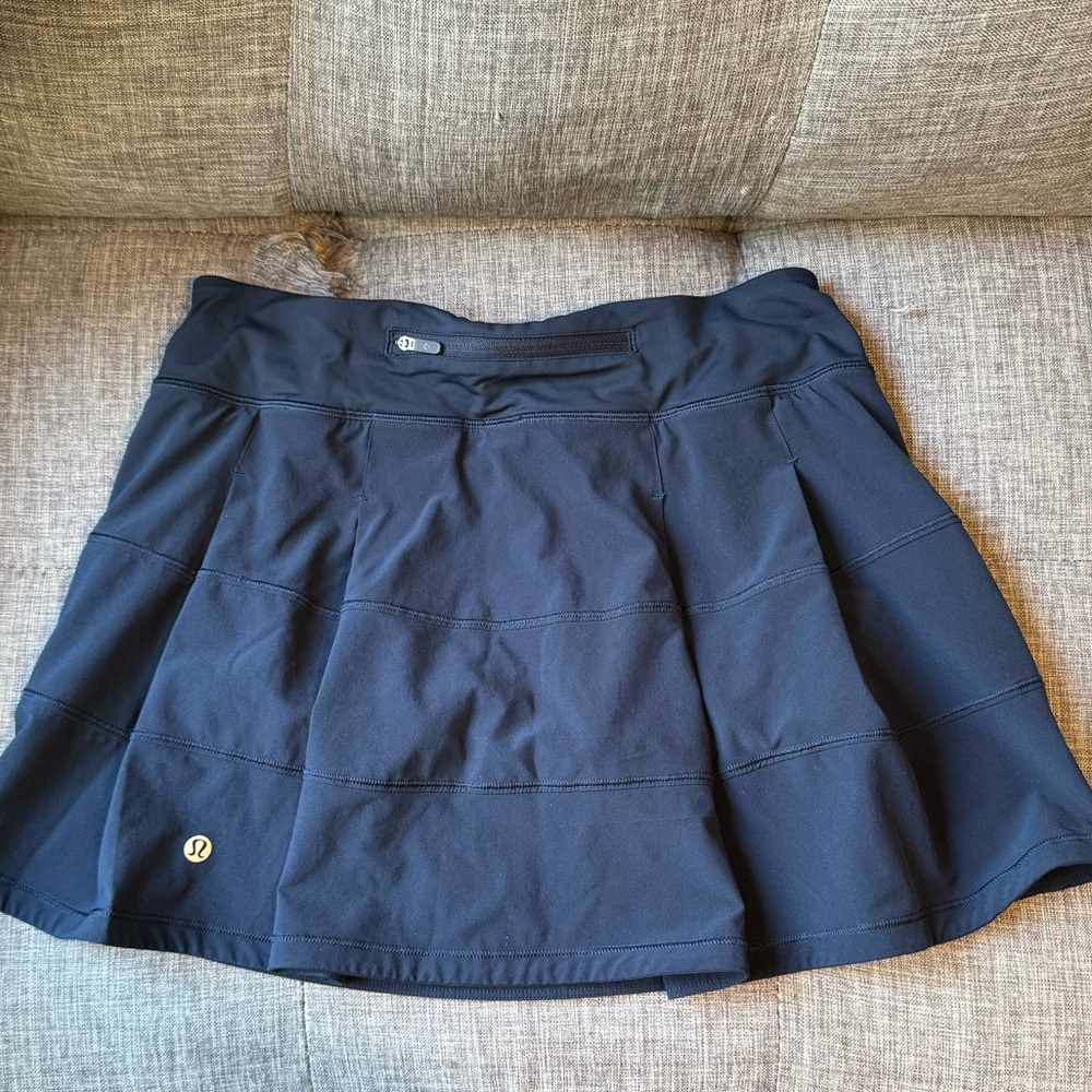 Lululemon Tennis Skirt - Size 6 - Navy Blue
